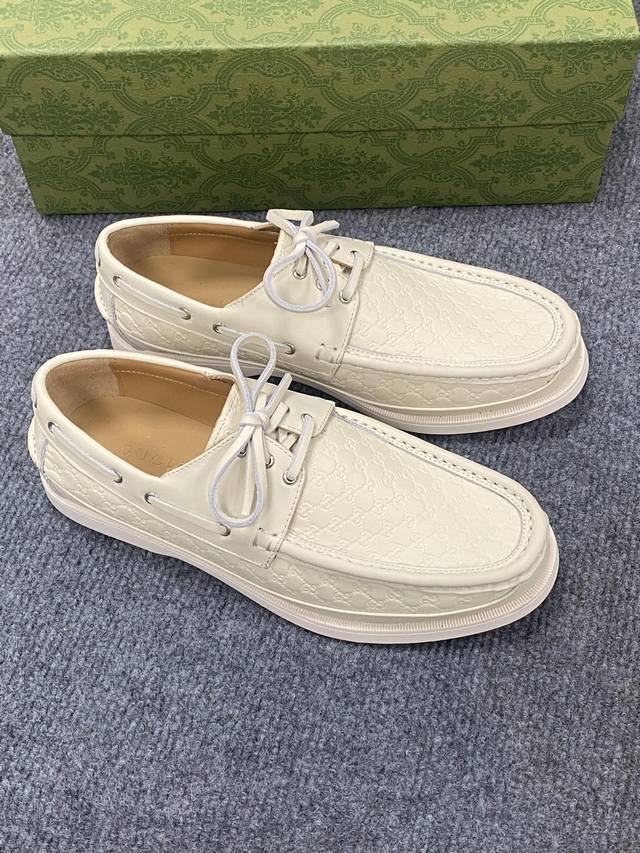 G家 顶级p: Size：39-44 男38.45.46订做 Gucci2024古奇男士最新新款休闲鞋！官网同步上市，绝对的奢华打造，鞋面:牛皮 磨砂牛皮，内里